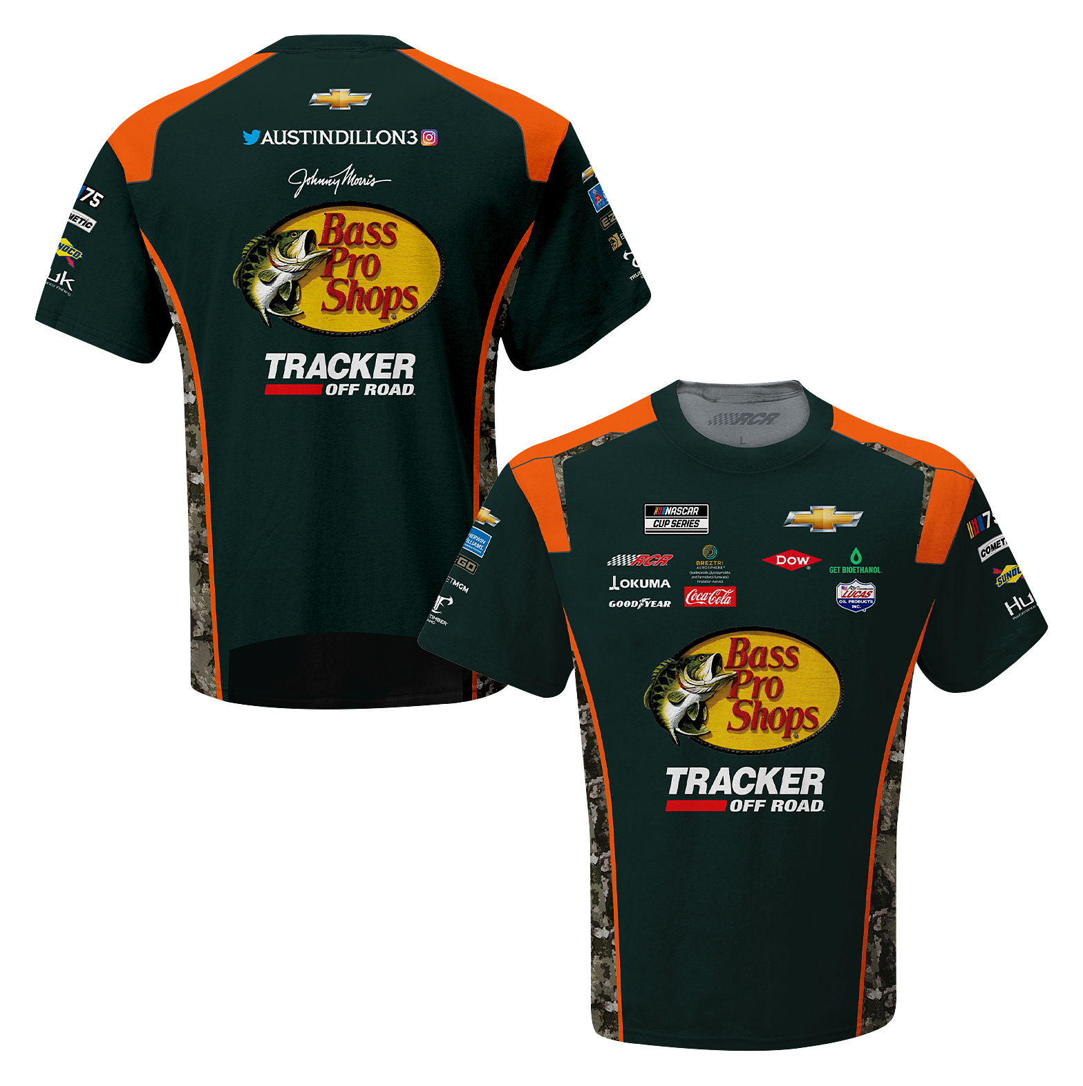 NASCAR Austin Dillon Sublimated Short-Sleeve T-Shirt for Men | Bass Pro ...